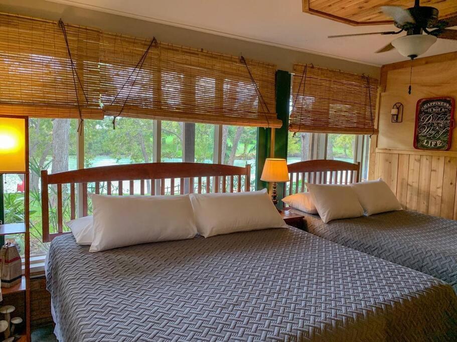 The River Haven - Sleeps 32 - On Guadalupe River Seguin Exterior photo